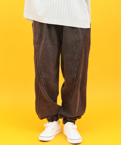 チチカカ |Orale! 裏毛ケミカル切替ジョガーパンツ