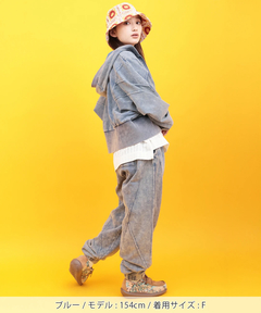 チチカカ |Orale! 裏毛ケミカル切替ジョガーパンツ