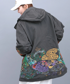 チチカカ |go slow caravan ウェザークロスパネル刺繍フィールドコート【WEB限定】