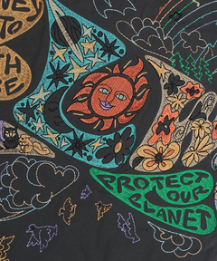 チチカカ |go slow caravan ウェザークロスパネル刺繍フィールドコート【WEB限定】