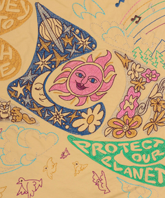 チチカカ |go slow caravan ウェザークロスパネル刺繍フィールドコート【WEB限定】