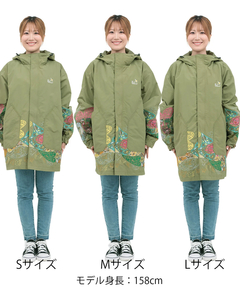 チチカカ |go slow caravan ウェザークロスパネル刺繍フィールドコート【WEB限定】