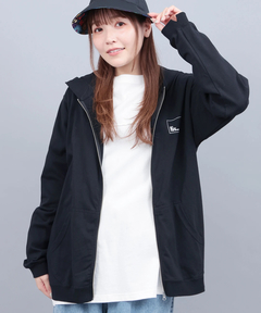 チチカカ |go slow caravan スクエアバックプリントジップパーカー【WEB限定】