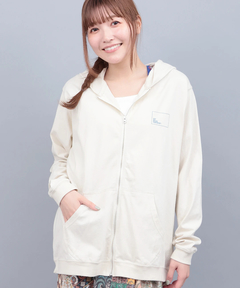 チチカカ |go slow caravan スクエアバックプリントジップパーカー【WEB限定】