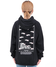 チチカカ |go slow caravan スクエアバックプリントジップパーカー【WEB限定】