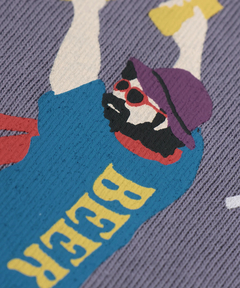 チチカカ |go slow caravan スクエアバックプリントジップパーカー【WEB限定】