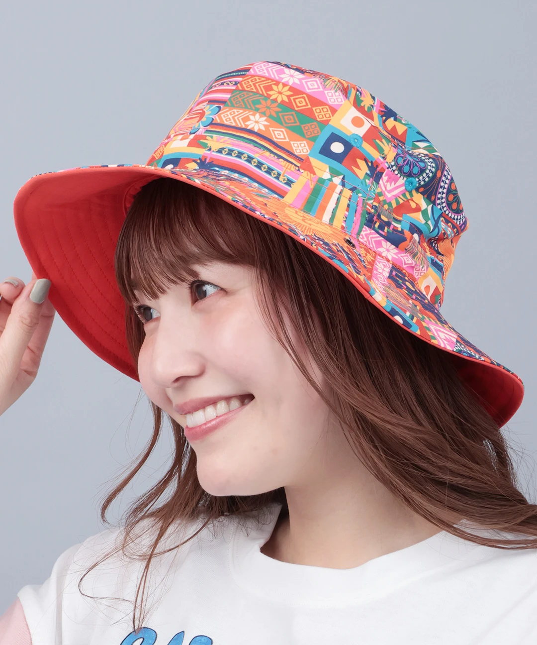 リバーシブルアドベンチャーハット / ハット | エスニックファッション