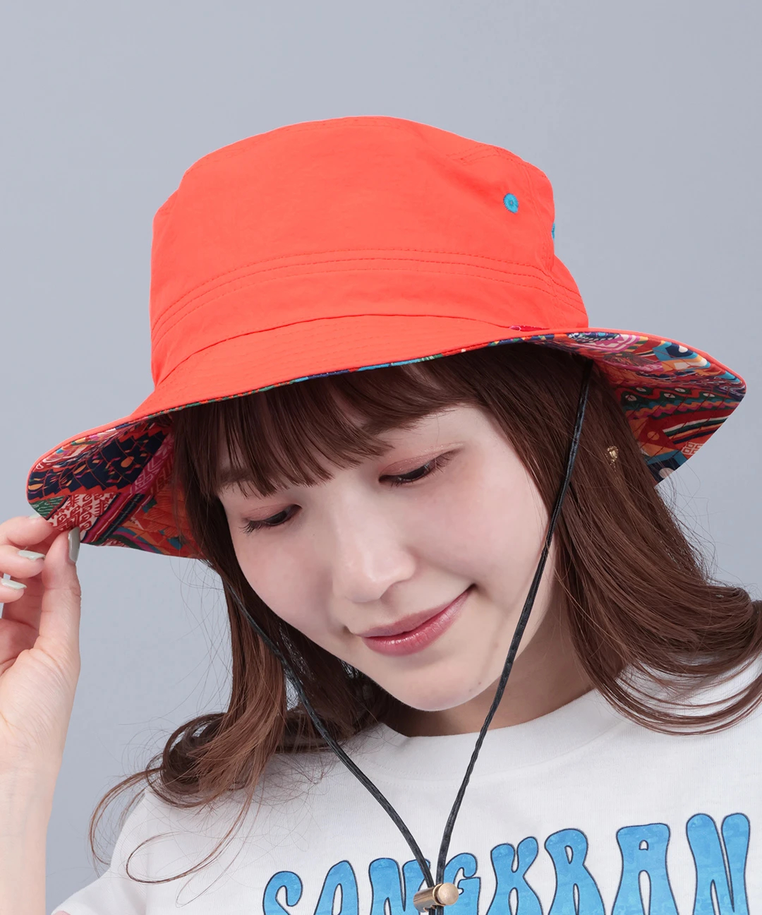 リバーシブルアドベンチャーハット / ハット | エスニックファッション