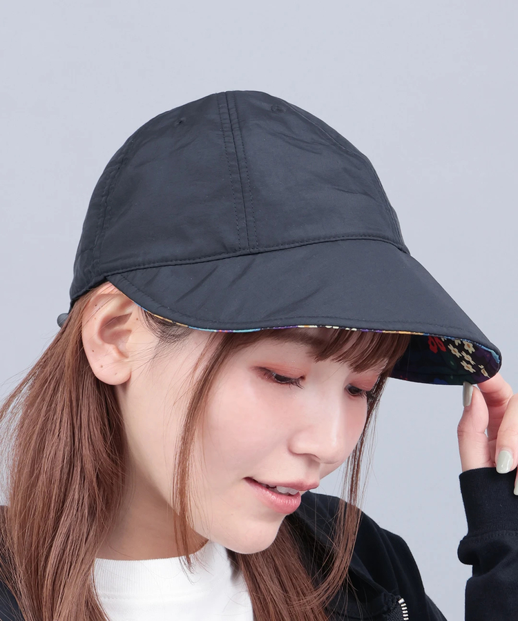 チチカカ |つば広日よけキャップ