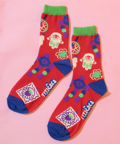 チチカカ |世界のお守りモチーフソックス