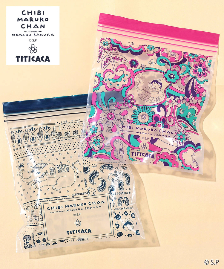 チチカカ |ちびまる子ちゃん ジップ袋