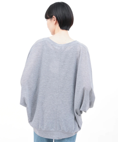 チチカカ |UVカット梨地ドルマンカーディガン