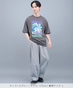 チチカカ |カラフルソンクラーンプリントTシャツ