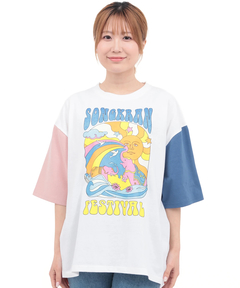 チチカカ |カラフルソンクラーンプリントTシャツ