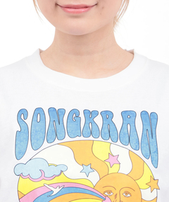 チチカカ |カラフルソンクラーンプリントTシャツ