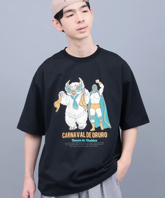 チチカカ |オルロのカーニバルプリントTシャツ
