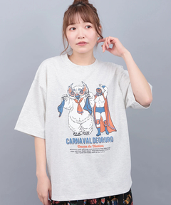チチカカ |オルロのカーニバルプリントTシャツ