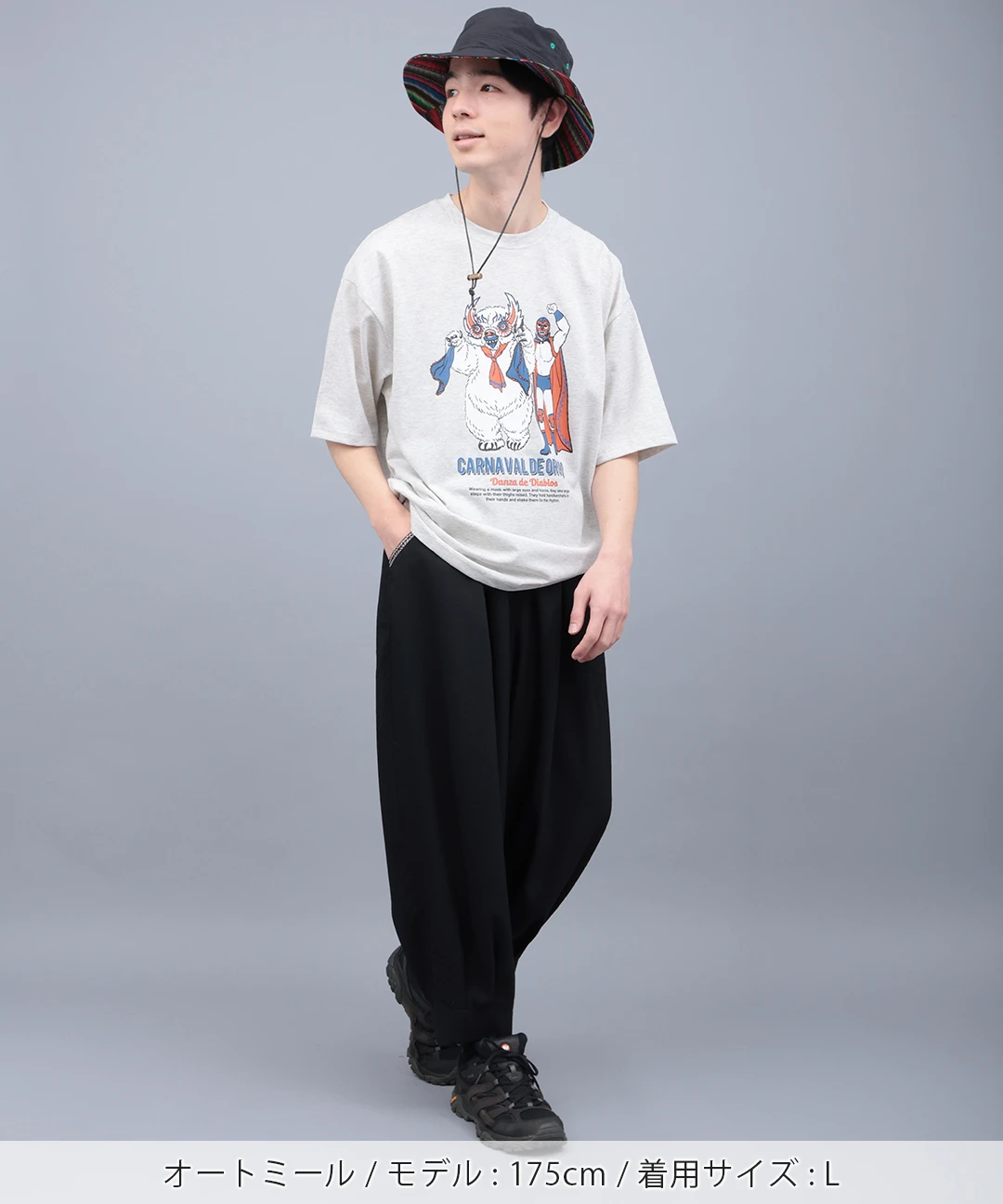 オルロのカーニバルプリントTシャツ / Tシャツ・カットソー