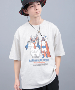 チチカカ |オルロのカーニバルプリントTシャツ