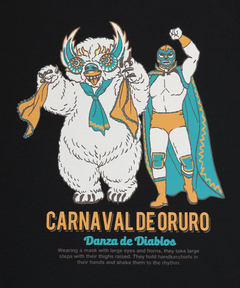 チチカカ |オルロのカーニバルプリントTシャツ
