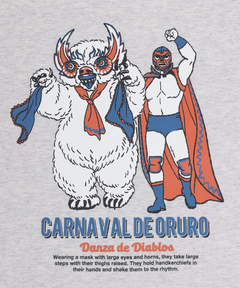 チチカカ |オルロのカーニバルプリントTシャツ