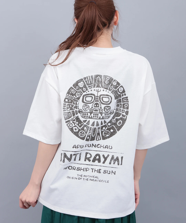 チチカカ |インティライミプリントTシャツ