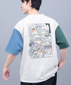 チチカカ |ホーリーおばけコミックプリントTシャツ