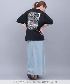 チチカカ |ホーリーおばけコミックプリントTシャツ