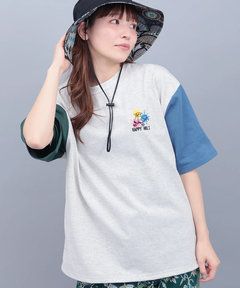 チチカカ |ホーリーおばけコミックプリントTシャツ