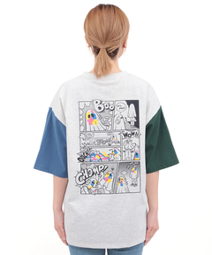 チチカカ |ホーリーおばけコミックプリントTシャツ