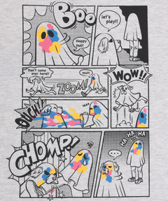 チチカカ |ホーリーおばけコミックプリントTシャツ