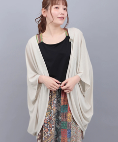 チチカカ |UVサラサラテレコドルマンカーディガン