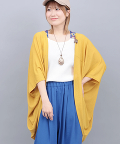 チチカカ |UVサラサラテレコドルマンカーディガン