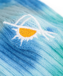 チチカカ |go slow caravan タイダイ刺繍クウォーターソックス