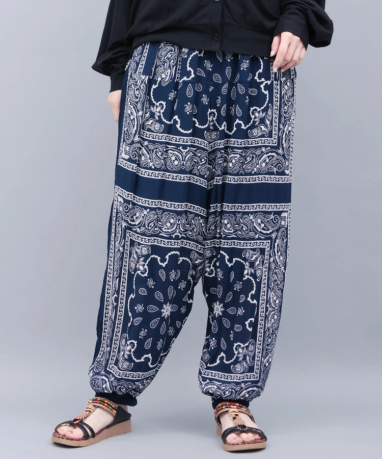 チチカカ |総柄バルーンパンツ