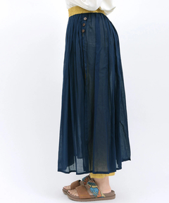 チチカカ |バイカラーパンツスカート