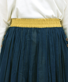 チチカカ |バイカラーパンツスカート