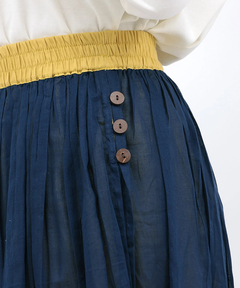 チチカカ |バイカラーパンツスカート