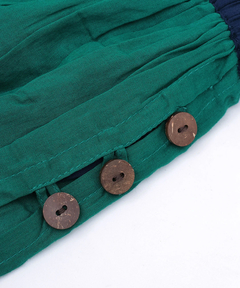 チチカカ |バイカラーパンツスカート