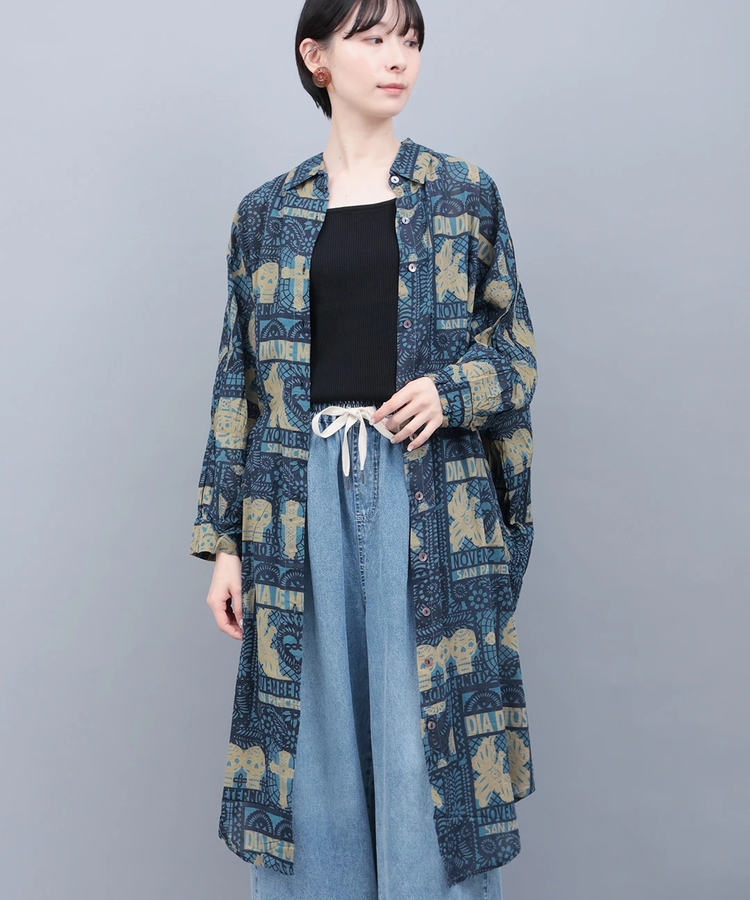 チチカカ |パペルピカドプリントワンピース