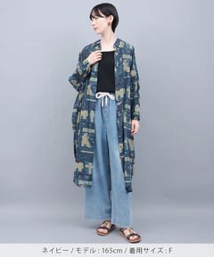 チチカカ |パペルピカドプリントワンピース