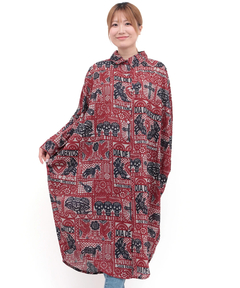 チチカカ |パペルピカドプリントワンピース