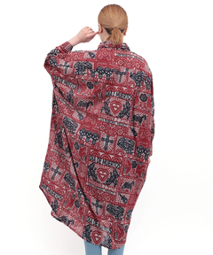 チチカカ |パペルピカドプリントワンピース