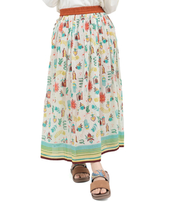 チチカカ |メヒコモチーフプリントパンツスカート