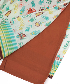 チチカカ |メヒコモチーフプリントパンツスカート