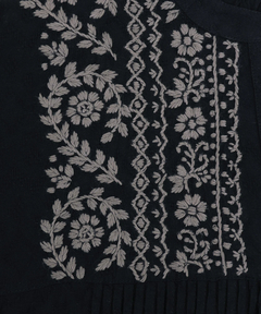チチカカ |ボタニカルハンド刺繍ブラウス