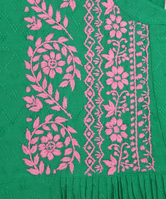 チチカカ |ボタニカルハンド刺繍ブラウス