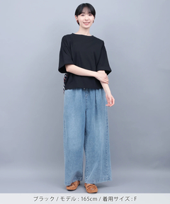 チチカカ |柄コンビドルマンプルオーバー