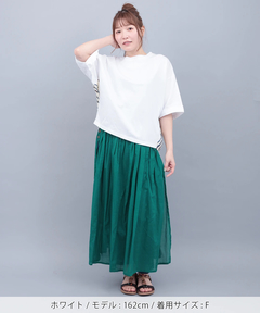 チチカカ |柄コンビドルマンプルオーバー