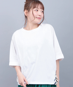 チチカカ |柄コンビドルマンプルオーバー